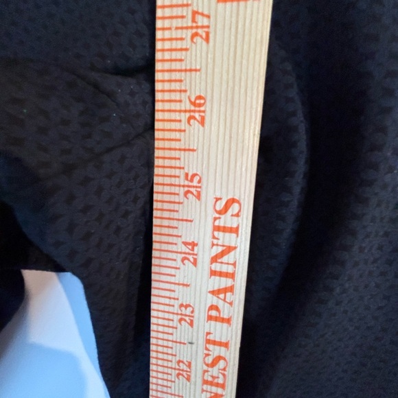 Kut From The Kloth Freyer Ponte Straight Leg Pants Navy/Black Print 24W - Picture 8 of 14